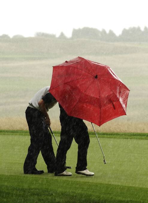 Wet: A golfing season summed.