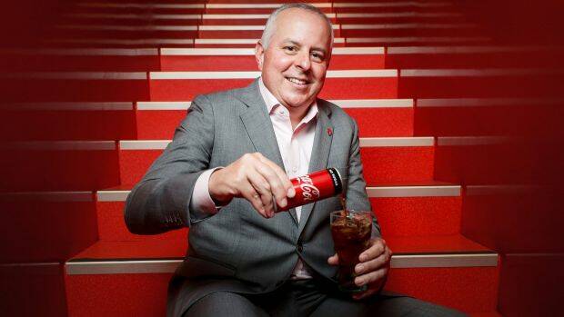 New Coca-Cola South Pacific president Roberto Mercade says free samples of Coca-Cola No Sugar will be distributed to two million Australians. Photo: Cole Bennetts
