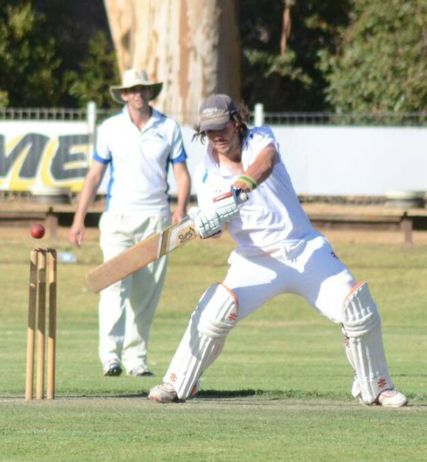 SUMMER ACTION: Cricket started up again for the 2017 season last weekend.