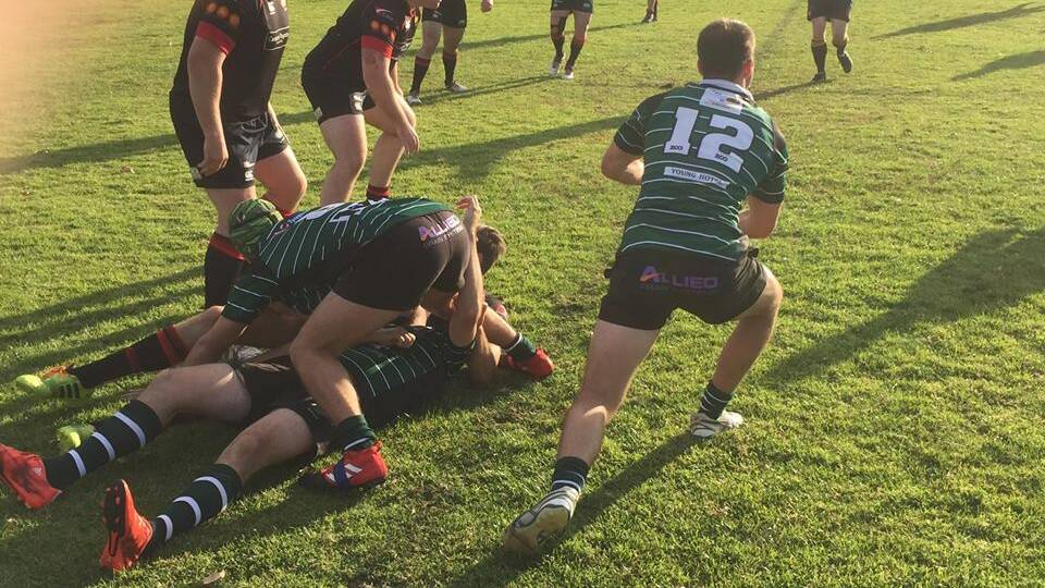 PLAY ON: The second grade Yabbies side took on the Royal Military College on Saturday at Cranfield Oval. Photo: Facebook.