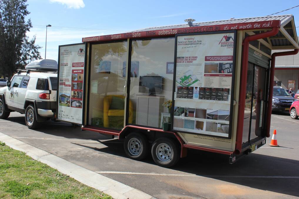 CHECK IT OUT: Betty the Asbestos Awareness bus will be in Young on Thursday and Friday.