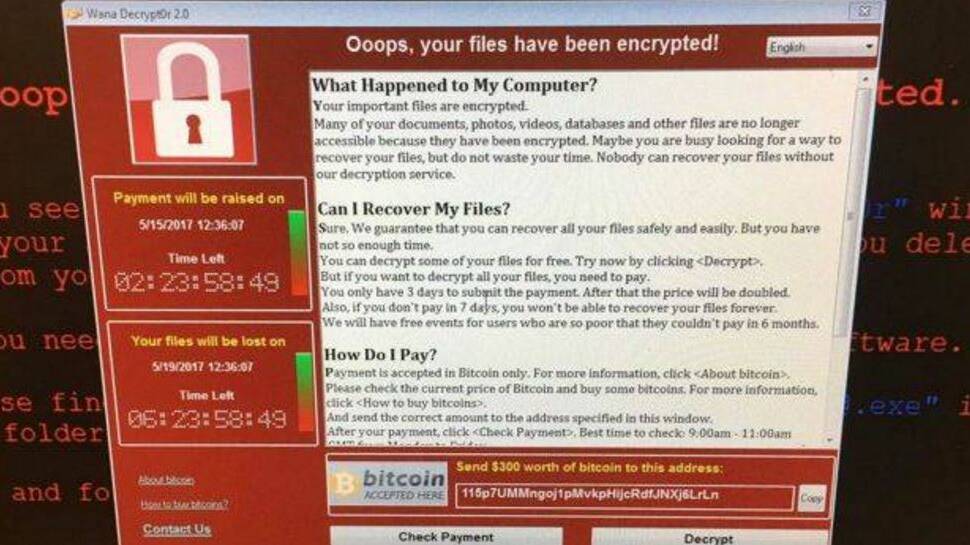 HACKING IT UP: If you see this message your computer is already infected.