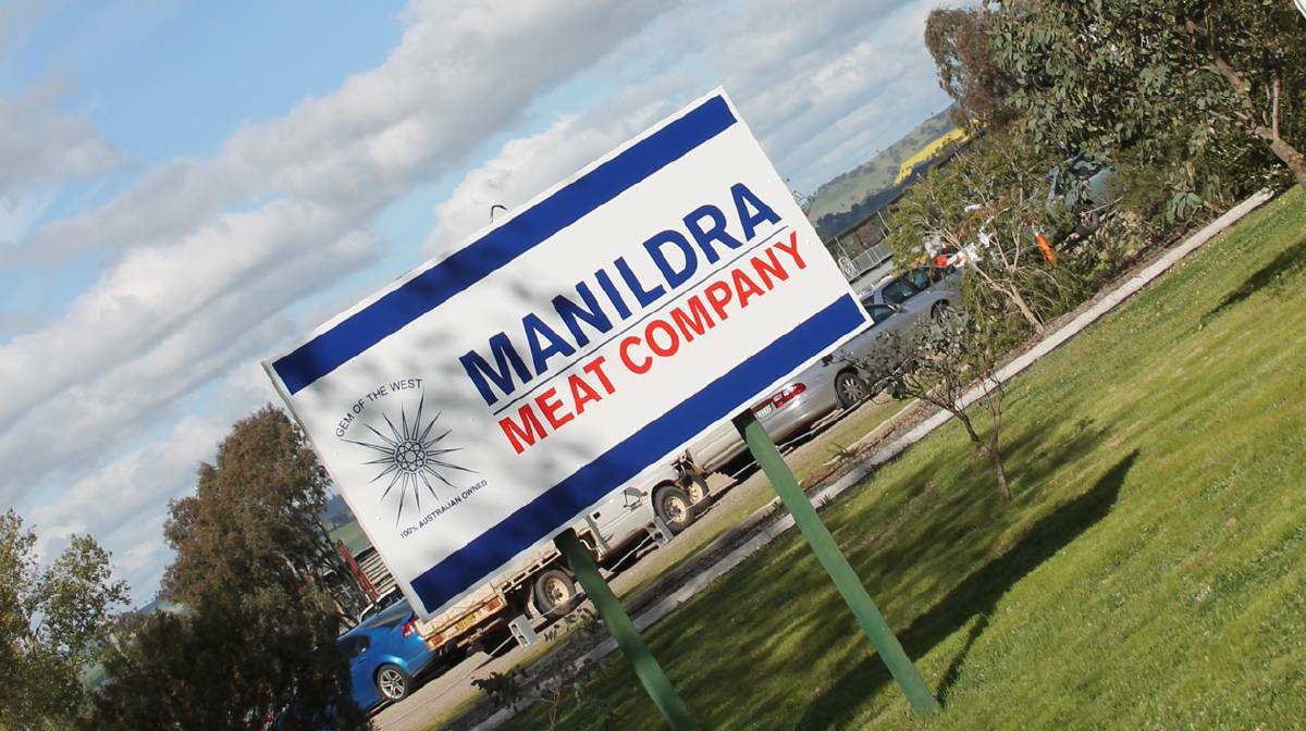 SHUT DOWN: Manildra Meat Company's Cootamundra processing plant closed its doors last Friday with the General Manager saying they could not maintain production with livestock prices as high as they are. Picture: Cootamundra Herald. 