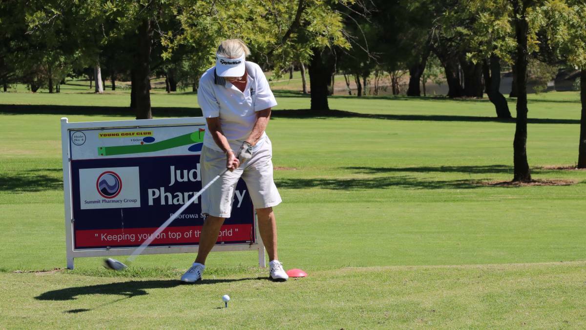 TEE OFF: Pammie McCloy took out division three on Saturday at Young Golf Club.