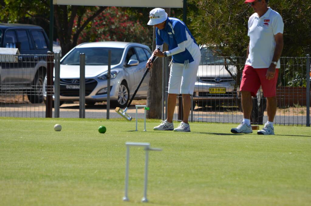 JUMP INTO IT: All the latest croquet news and results. Photo: Rebecca Hewson.