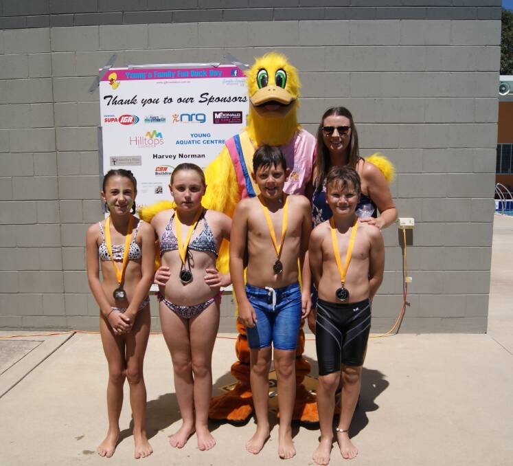Ella, Sean, Nic and Darcy were the winners of Race Three with GJ Duck and Cindy James.