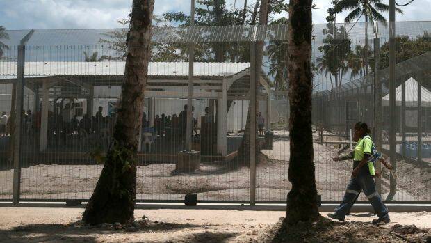 Australia's offshore immigration detention centre on Manus Island.  Photo: Andrew Meares
