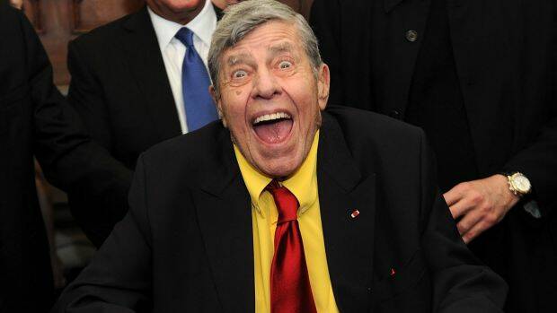 Jerry Lewis, pictured in 2016. Photo: AP
