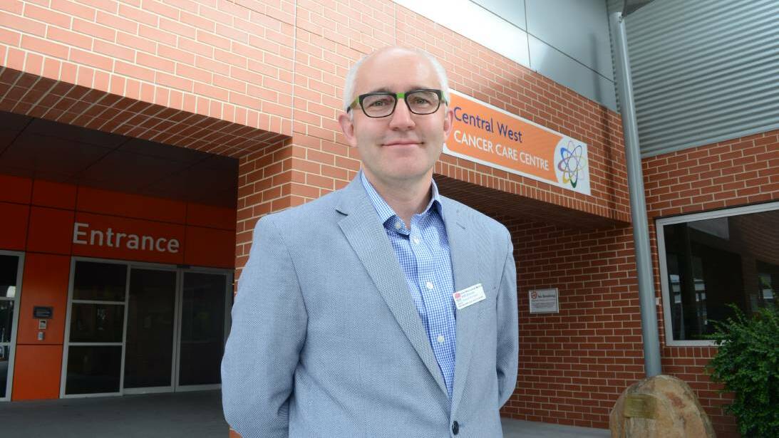 Oncologist Rob Zielinski will investigate the results of a medical marijuana trial at Orange Health Service for cancer patients. Photo: JUDE KEOGH