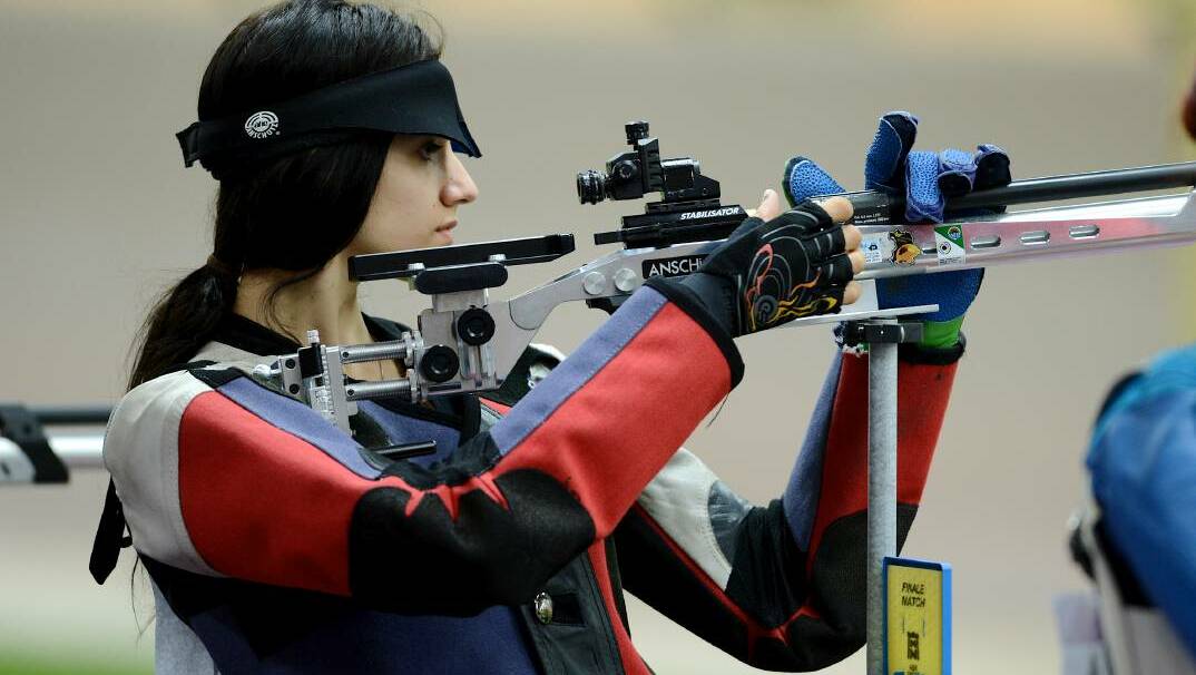 Alethea Sedgman competing in the London Olympics in 2012. Picture: Pat Scala, The Age