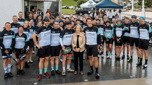Riders before the 2016 Ride to Remember. Photo: Supplied
