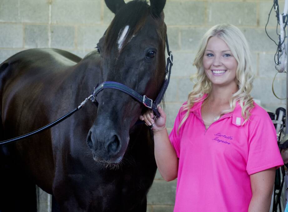 Martelle Maguire is just one of a number of talented drivers who will be in action tonight at Young Paceway in the Rising Stars heats. Young Harness Racing Club are sponsoring the two races. Photo courtesy Ashlea Brennan