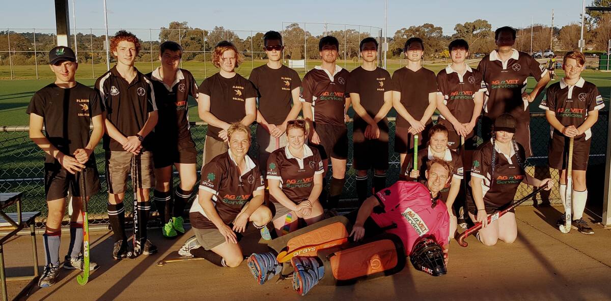 TEAM: Young hockey players have been competing in Cowra's Packham Cup.