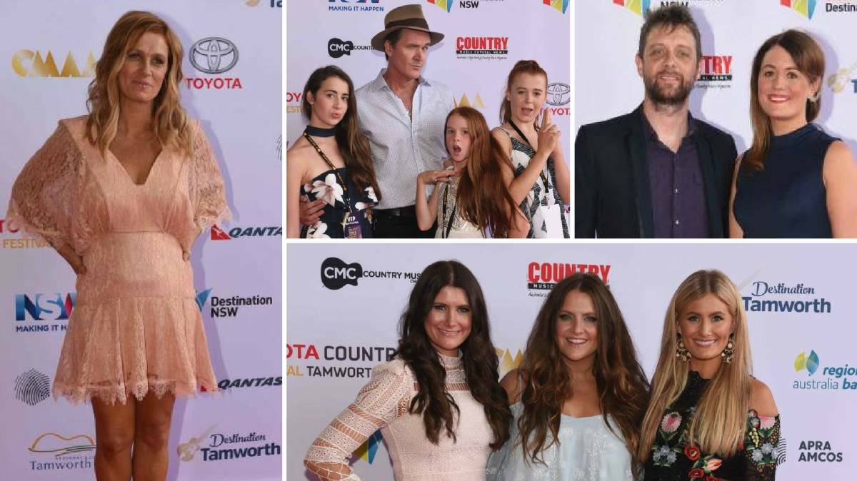 Photos from the Golden Guitars red carpet.