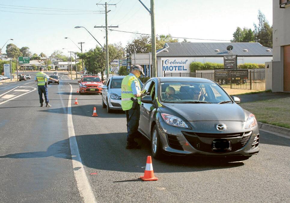 INCREASE: An increase of roadside alcohol and drug testing will be in force over the weekend.