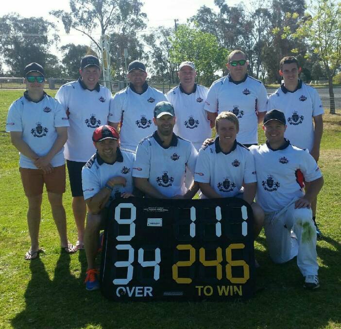 CRICKET: Round 3 of the McDonalds Plate played against Wellington at Gus Smith Oval, Young. 