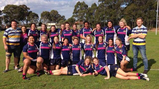 TEAM: Young's Lizzie Butt captained the Brumbies Schoolgirls side in their Nationals match.