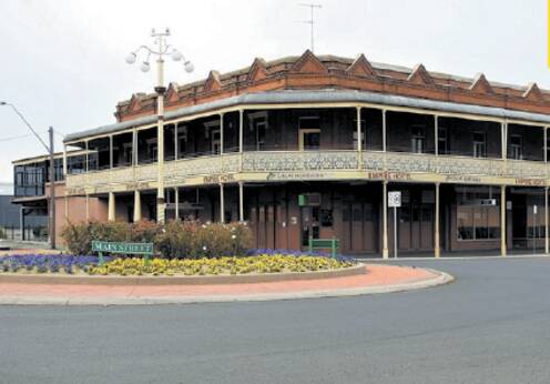Rich History: The licence of the Empire Hotel was transferred from William Saunders to Michael Shmith in December 1861.