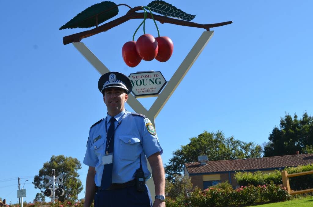 Leading the way: Superintendent Christopher Schilt is looking forward to being an active police officer in the local community. Picture: Craig Thomson.