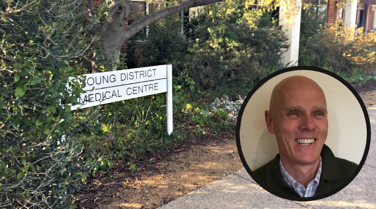ANGER: Doctor Bill Meagher has questioned why his medical centre was not offered the same deal as the new practice that is coming to Young.