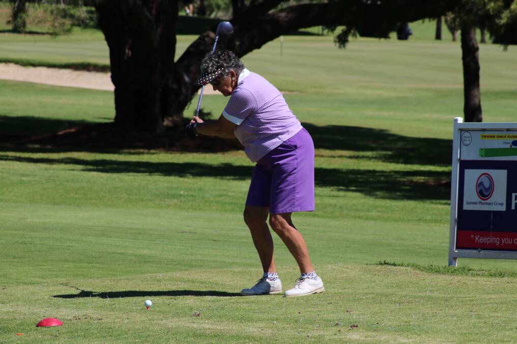 Medal winner: Betty Stanton played well in the Wednesday Golf NSW medal round.Picture: Amanda Langman.