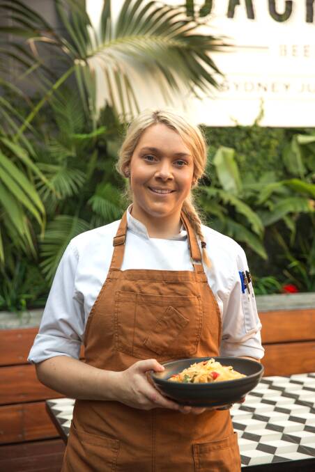 TOP CHEF: Young's Sarah Hill has taken the Newcastle "foodie" market by storm.