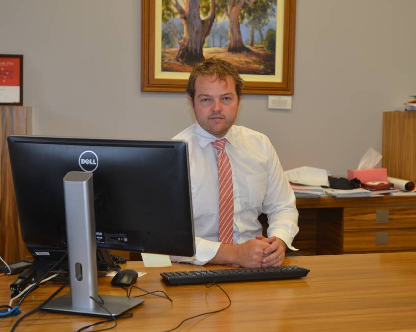 NO STRESS: Hilltops Council General manager Anthony McMahon said the extended leave he recently took was not stress related. Picture: Craig Thomson.