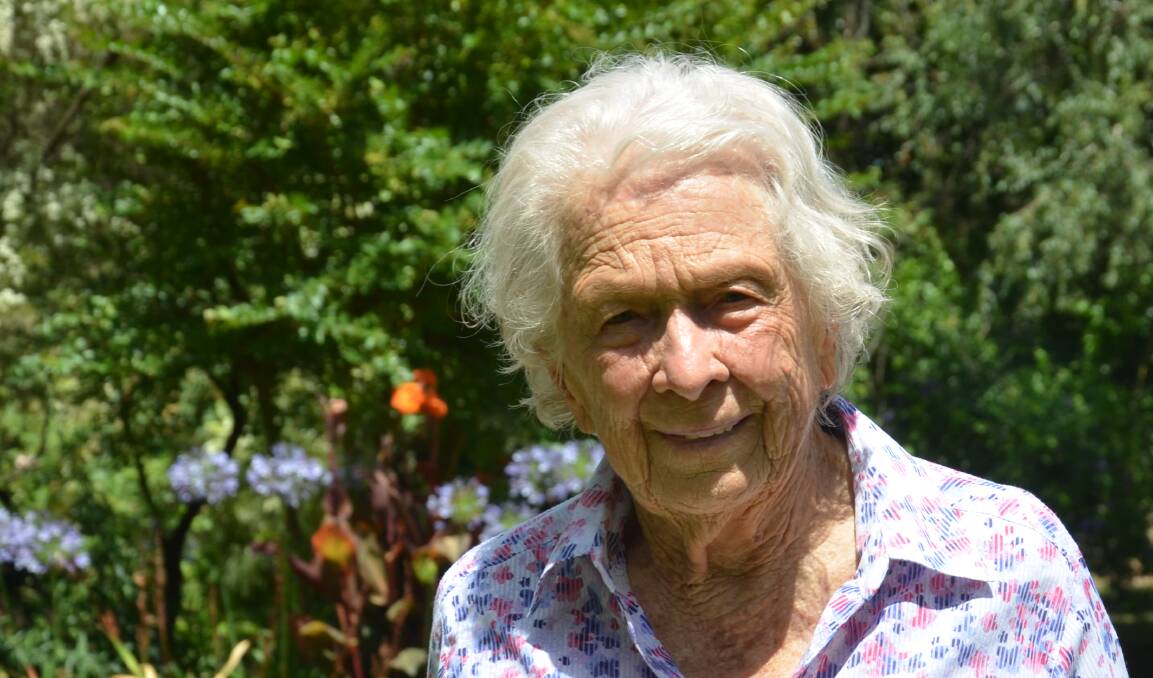 MEMORIES: At the age of 95, Pat Jones said she has no intentions of leaving her farm, which is full of memories and keeps her busy.