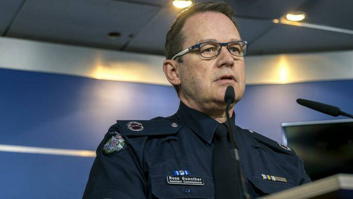 Assistant Commissioner Ross Guenther, Victoria Police head of counter-terrorism. Photo: Luis Ascui