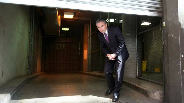 Used union funds to pay for sex: Former MP Craig Thomson at Melbourne Magistrates Court. Photo: Jason South