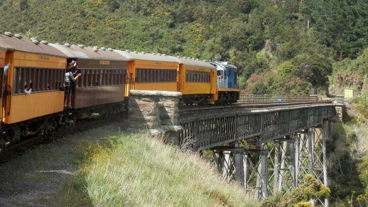 The Taieri Gorge Railway.  Photo: Supplied