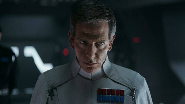 Ben Mendelsohn portrays Director Krennic in Rogue One: A Star Wars Story. Photo: Lucasfilm-Disney