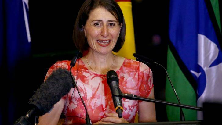 NSW premier Gladys Berejiklian has said she will refocus on the regions.  Photo: Daniel Munoz