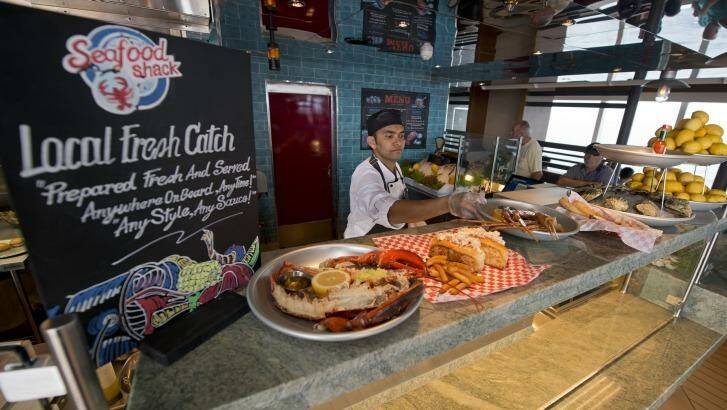 There's a restaurant on the Carnival Vista for all tastes.