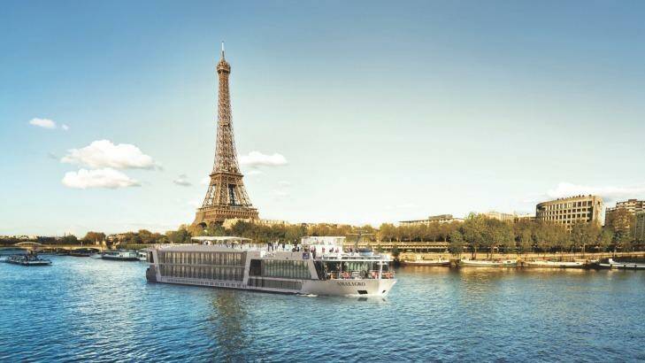 After cruising the Seine, the AmaLegro handily docks in the heart of Paris. Photo: Supplied