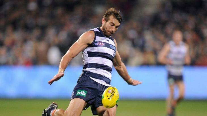 Corey Enright is no certainty to play against the Eagles Photo: Sebastian Costanzo