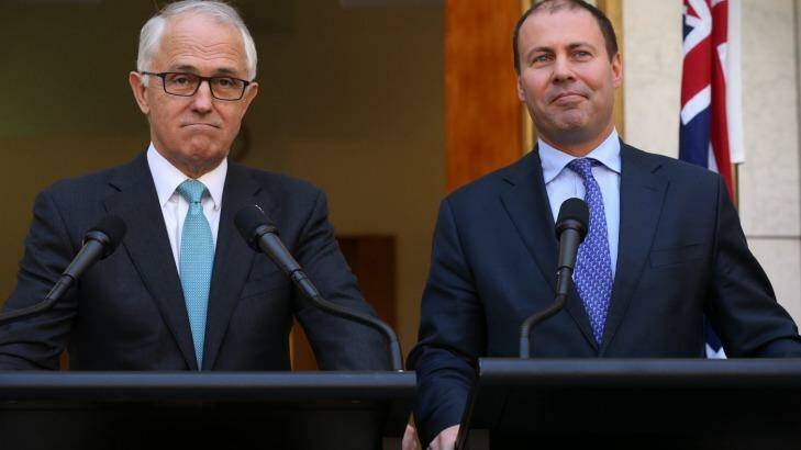 Energy Minister Josh Frydenberg, pictured with Prime Minister Malcolm Turnbull. Photo: Andrew Meares