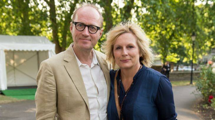 Comedian Adrian Edmonson and Jennifer Saunders attend a party to mark the reopening of the imperial War Museum. Photo: Getty Image/Ian Gavan