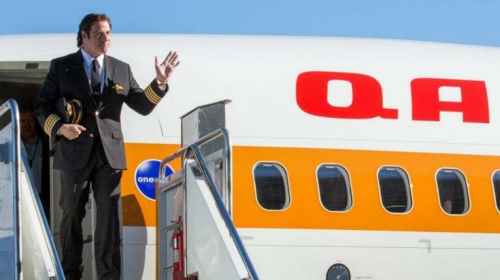 John Travolta and Qantas airways.