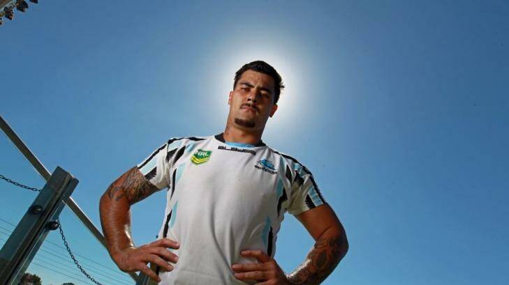 Sharks prop Andrew Fifita is set to finally re-sign with Cronulla. Photo: Ben Rushton