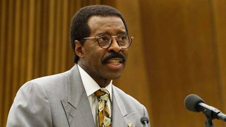Courtney B. Vance plays Johnnie Cochran in The People v. O.J Simpson Photo: Network Ten
