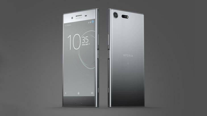 The Xperia XZ Premium has a lot going on. Photo: Sony