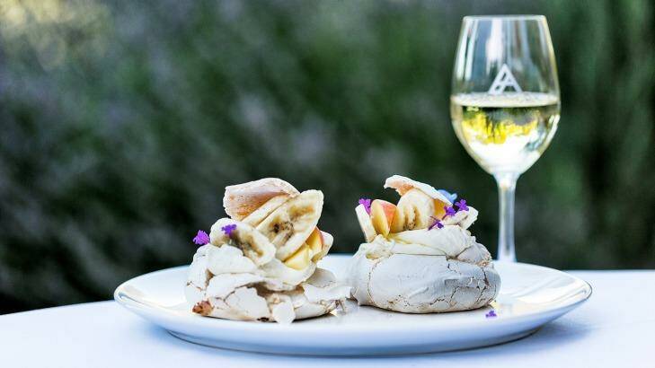 Perfect match: Food and wine pairings at the Adelaide Hills Crush Festival in 2017. Photo: Iain Bond