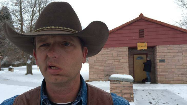 Ryan Bundy, part of the growing US militia movement that has sprung in opposition to Barack Obama's efforts to increase gun control. Photo: Nick O'Malley