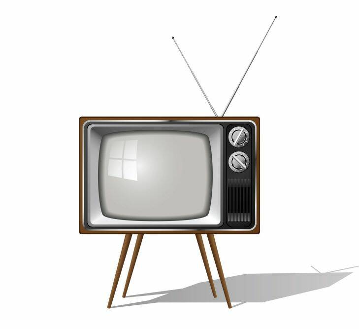 TV / old tele / television set ?? Television Retro Revival Old Old Fashioned Obsolete Antique Technology The Media Isolated Broadcasting Classic TV-Set Industry Design Style Electricity White Background Equipment Single Object Electrical Equipment Blank template Entertainment Front View Concepts Receiver legged generic retro vintage TV

