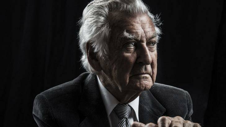 Bob Hawke: "I don't want to blow my own trumpet, the facts speak for themselves." Photo: Nic Walker