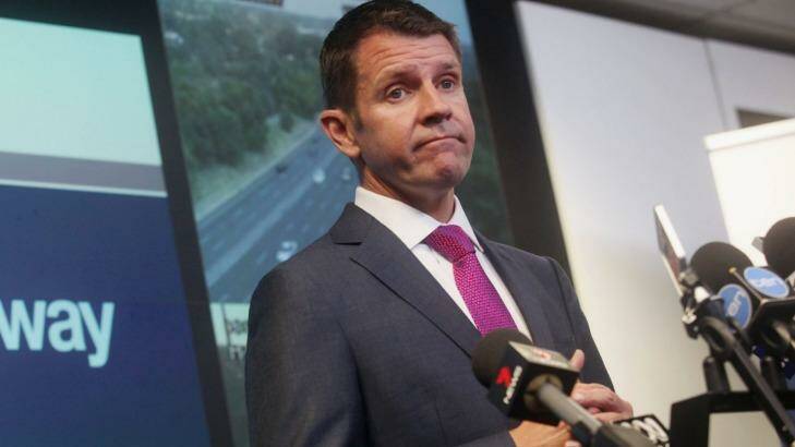 NSW Premier Mike Baird's rhetoric has come back to bite him. Photo: Fiona Morris