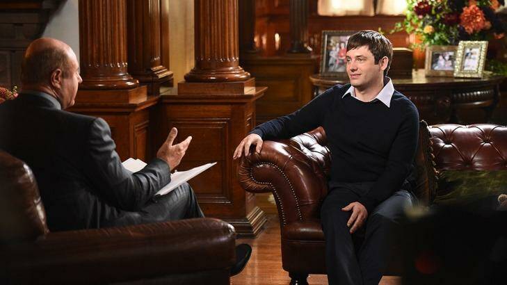 Burke Ramsey interviewed by Dr Phil. Photo: Peteski Productions / CBS Television Distribution
