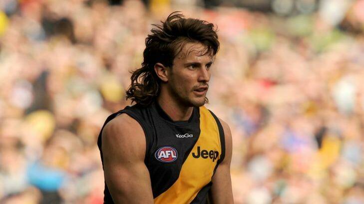 Hair extension: Ivan Maric has re-signed for a further two years at Richmond. Photo: Sebastian Costanzo