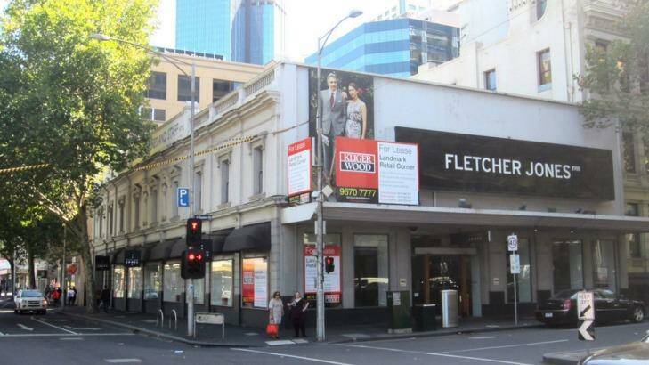 The Fletcher Jones site in Queen Street has been sold.